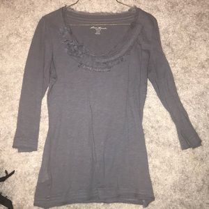 Eddie Bauer 3/4 length tee